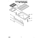 Whirlpool SF362BEGW0 drawer & broiler diagram