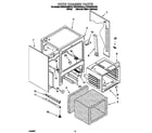 KitchenAid KERC600GAL0 oven chassis diagram