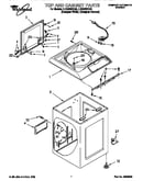 Top and cabinet