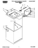 Top and cabinet