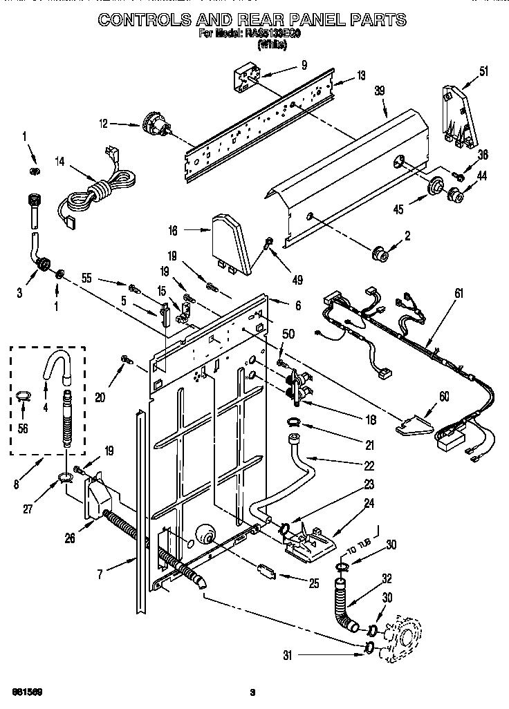 Controls and rear panel