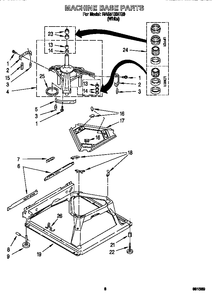 Machine base