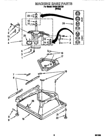 Machine base