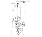 Roper RAS5133EQ0 brake and drive tube diagram
