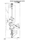 Brake and drive tube