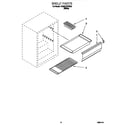 Whirlpool EL03CCXDW00 shelf diagram