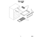 Whirlpool EL03CCXDW00 shelf diagram