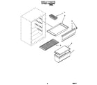 Whirlpool EL05CCXDW00 shelf diagram