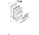 Whirlpool EL05CCXDW00 door diagram