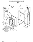 Refrigerator door