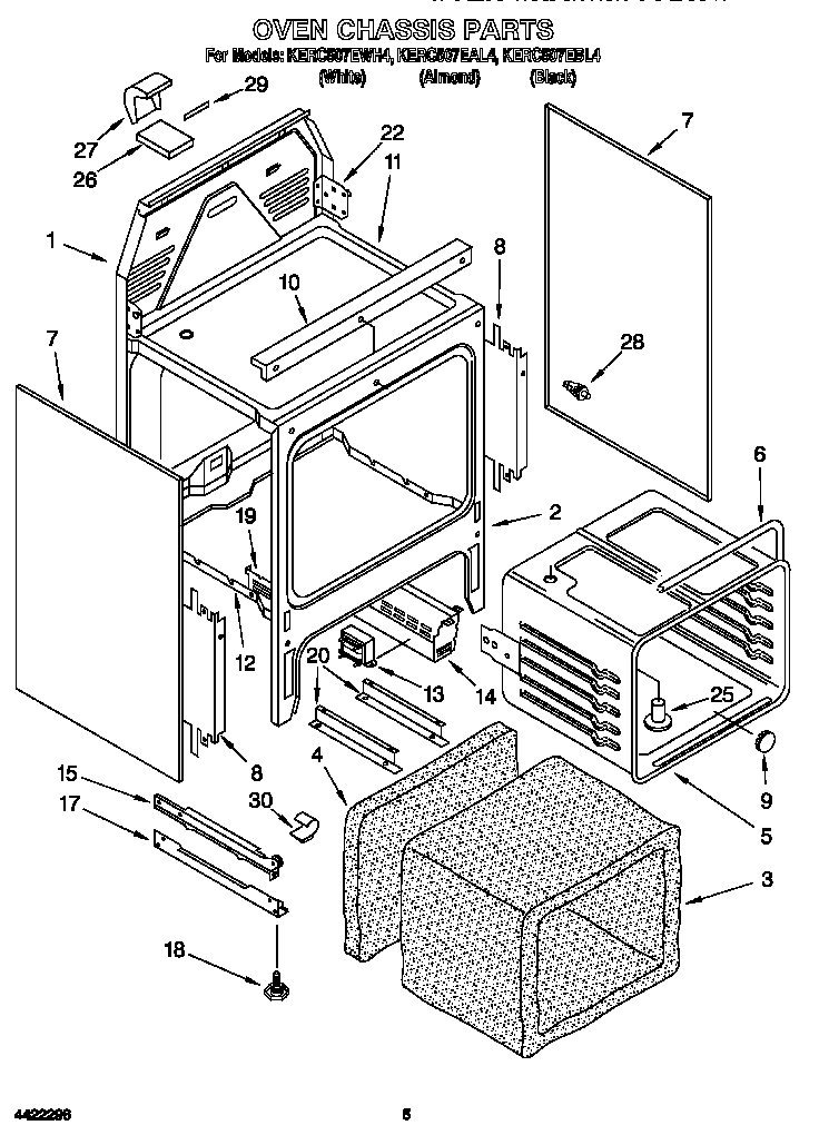 Oven chassis