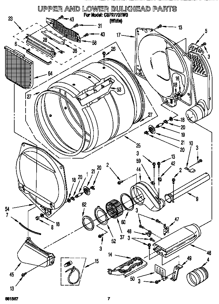 UPPER AND LOWER BULKHEAD