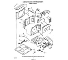 Whirlpool ACU082XW0 air flow and control diagram