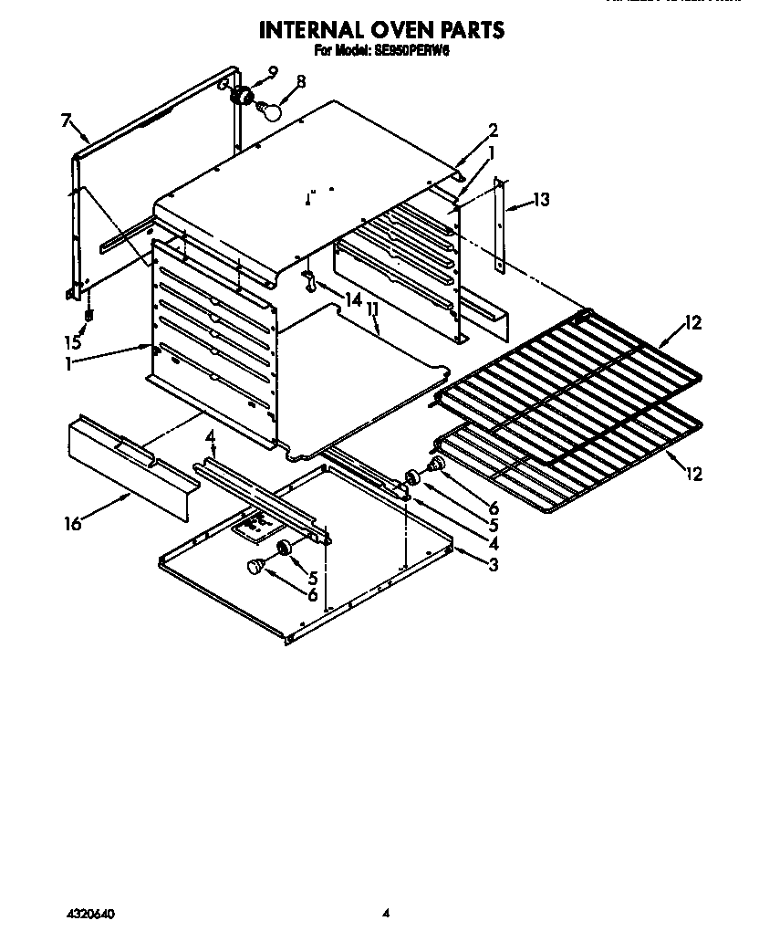 Internal oven