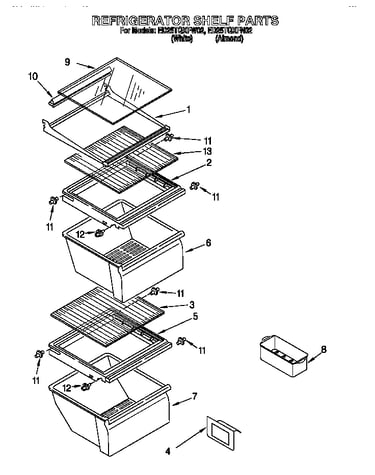 Refrigerator shelf