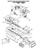 Motor and ice container
