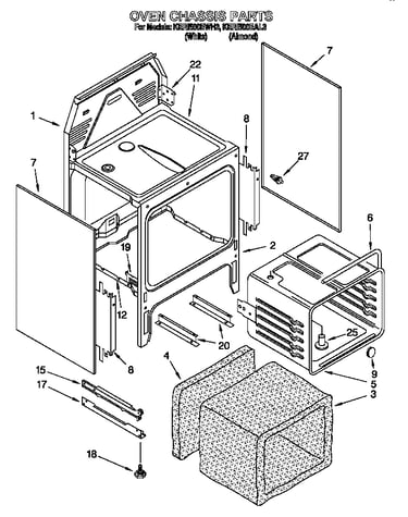 Oven chassis
