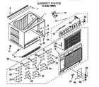 Whirlpool R253F0 cabinet diagram
