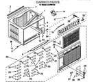 Crosley CA18WC90 cabinet diagram