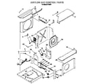 Whirlpool R183F0 airflow and control diagram