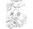 Whirlpool R141F0 airflow and control diagram