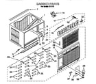 Whirlpool R141F0 cabinet diagram