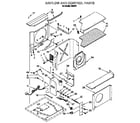 Whirlpool R293F0 airflow and control diagram