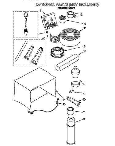 Optional parts (not included)