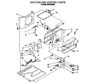 Whirlpool BHAC1000BS0 airflow and control diagram