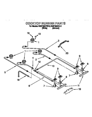 Cooktop burner