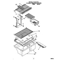 Roper RT18DKXFN04 shelf diagram