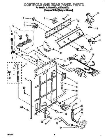 Controls and rear panel