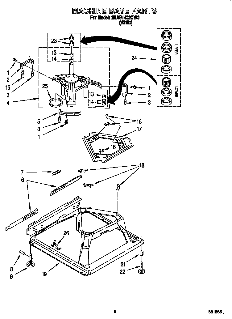 Machine base
