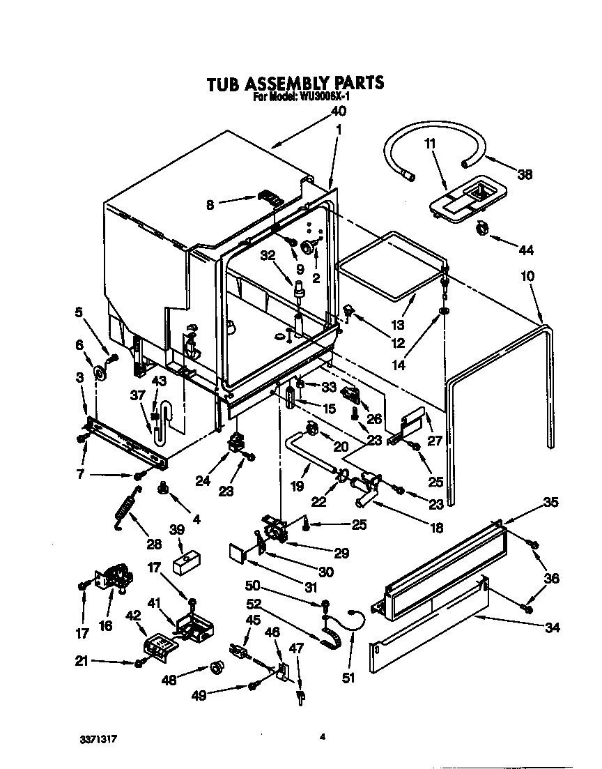 Tub assembly