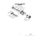 Roper WU3006X1 pump and motor diagram