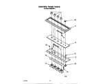 Whirlpool RC8950XRH1 control panel diagram