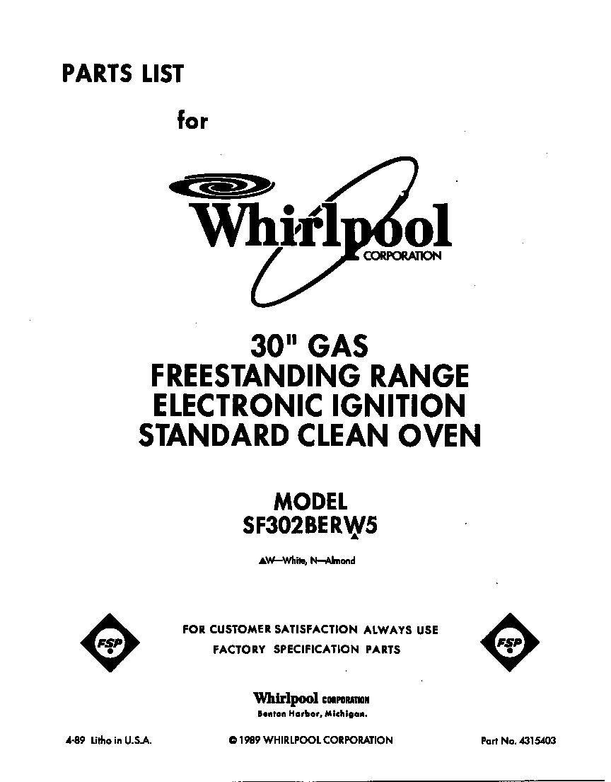 Front cover