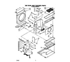 Whirlpool ACW094XT0 airflow and control diagram