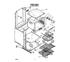 Whirlpool RB700PXS0 oven diagram