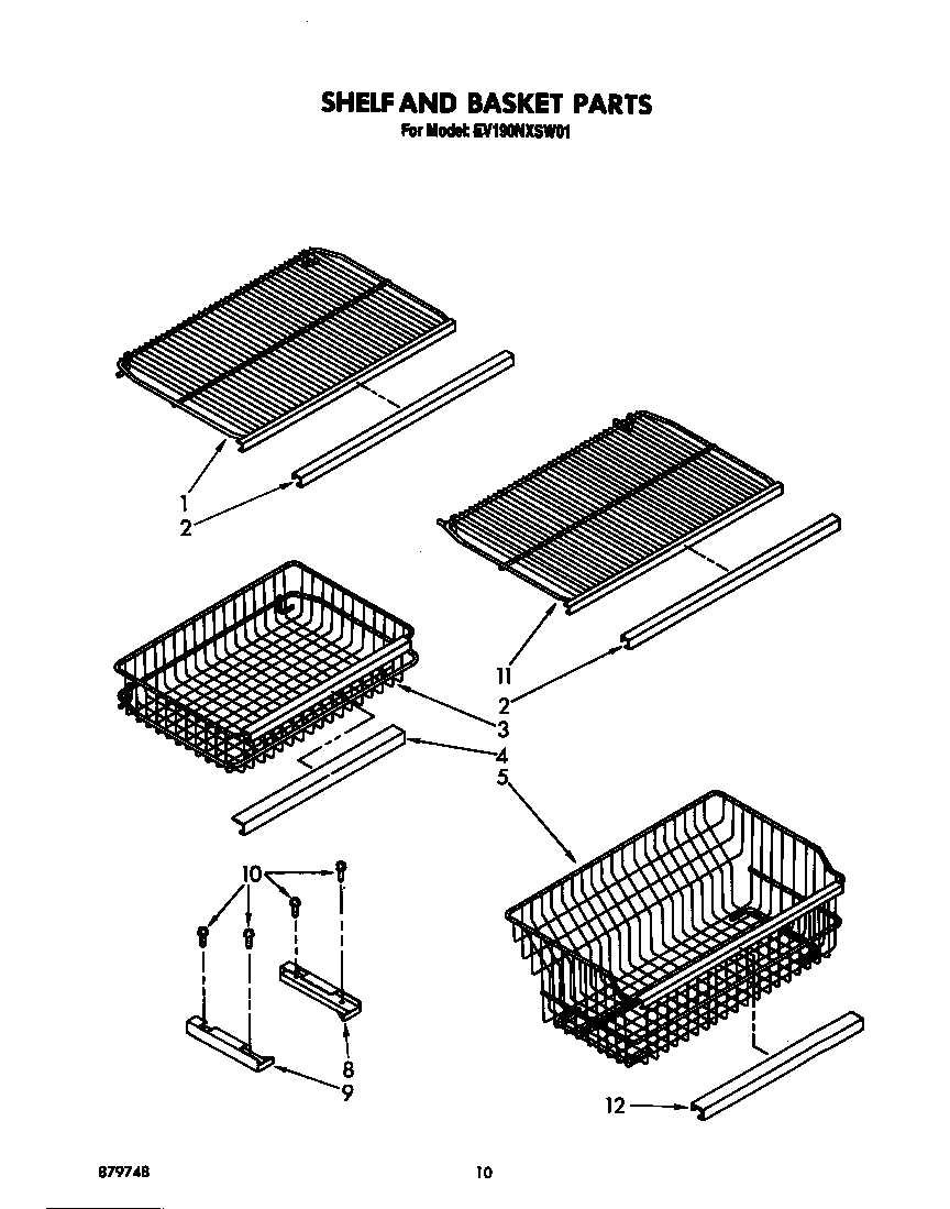 SHELF AND BASKET