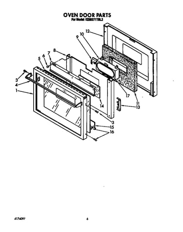 Oven door