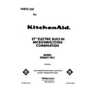 KitchenAid KEMI371TBL1 front cover diagram