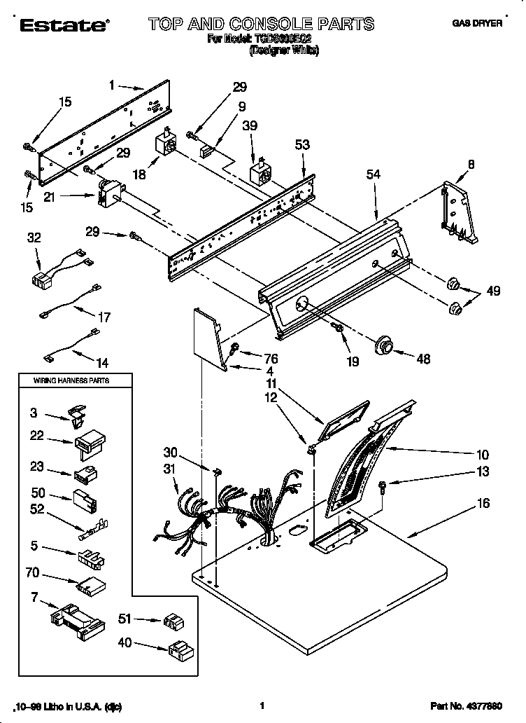 TOP AND CONSOLE