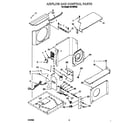 Whirlpool CA14WC90 airflow and control diagram