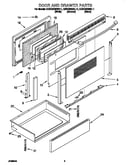Door and drawer