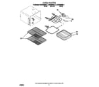 KitchenAid KESC300BBL11 oven diagram