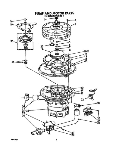 Pump and motor