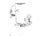 KitchenAid KUDS21MS3 fill and overfill diagram