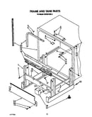 Frame and tank