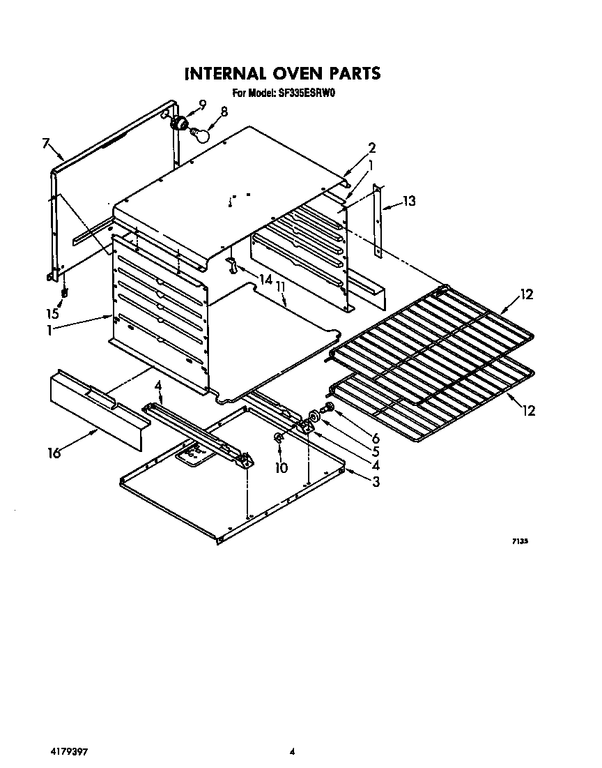 Internal oven